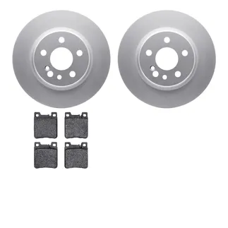 R1 Concepts WDUN1-63125 Carbon Series Brake Rotors W/ 5000 Oep Brake Pads